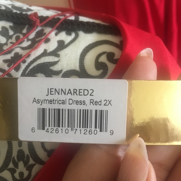 NWT Monif C. Asymmetrical Dress🌹 - Picture 4 of 7